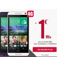 HTC Desire 610 : Smartphone 4G à 1€ avec Virgin Mobile