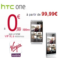 Baisse exceptionnelle du prix du HTC One chez Virgin Mobile !