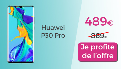 Huawei P30 pro pas cher
