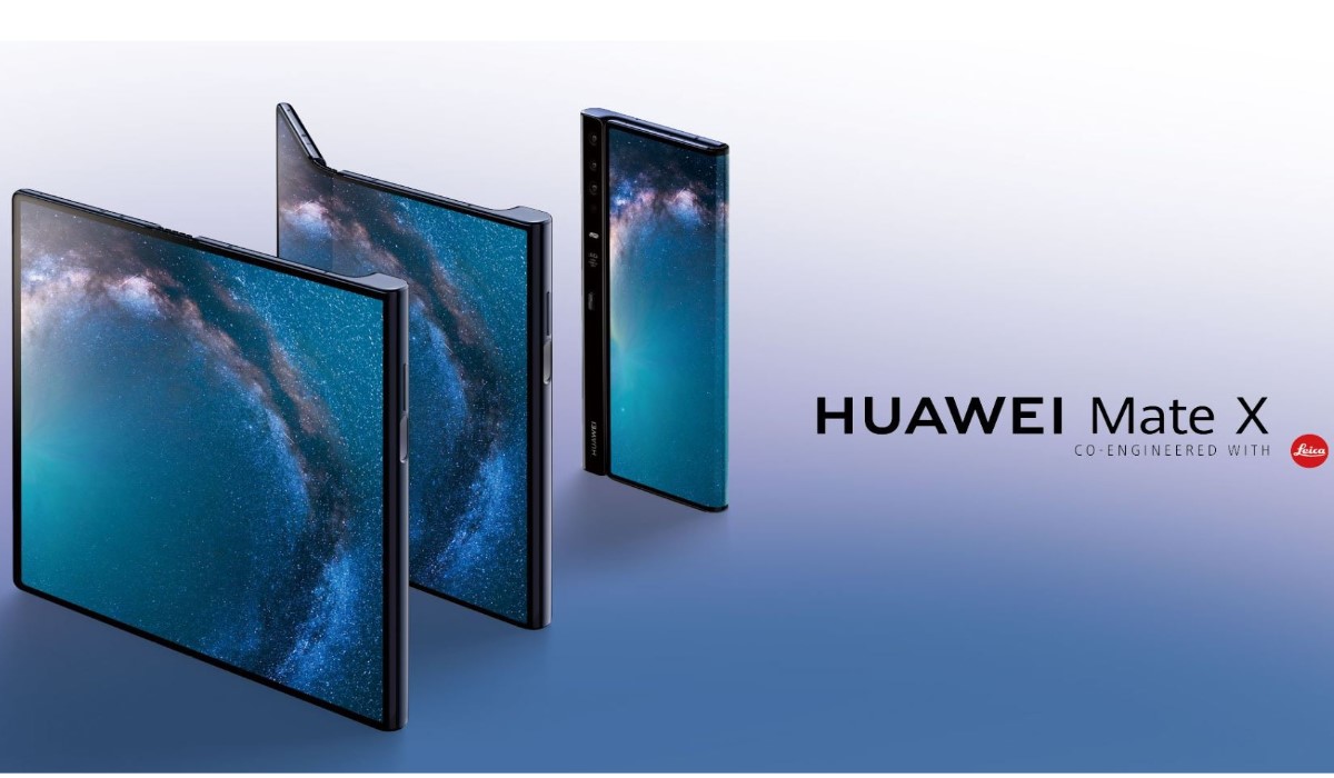 Le Mate X, le Smartphone pliable de Huawei annoncé lors du MWC 2019 