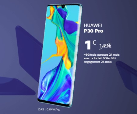 Promo SFR Smartphones subventionnés