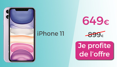i phone 11 plusieurs fois en promo