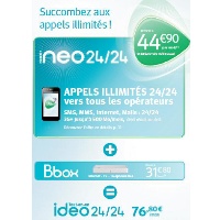 Un nouveau forfait Neo 24/24 illimité chez Bouygues Telecom