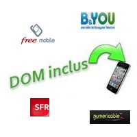 Choisissez votre forfait mobile avec les appels illimités vers les mobiles des DOM