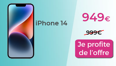 Promo iPhone 14 à 949 ? chez RED