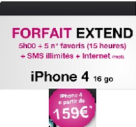 L'iPhone 4 16 Go à partir de 159 euros chez Afone Mobile