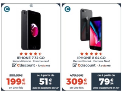 iPhone reconditionne