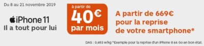 iPhone 11 Boulanger 