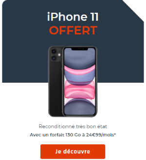 promo iPhone 11 offert