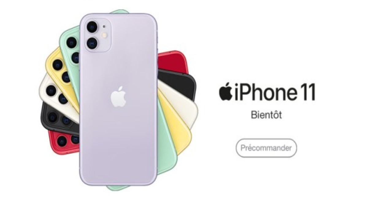 Précommande de l'iPhone 11 :  Quel est son prix avec un forfait mobile Orange, SFR ou Bouygues Telecom ?
