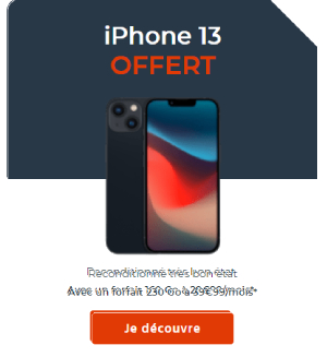 iPhone 13 offert Cdisocunt Mobile 