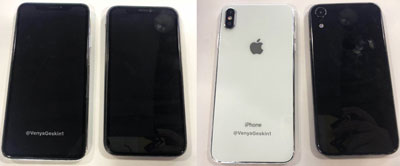 iPhone 2018 : Des clichés dévoilent leur design