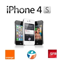 Le prix de l'iPhone 4S associé à un forfait illimité