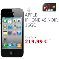iPhone 4S : Apple débarque chez NRJ Mobile