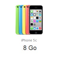 L’iPhone 5C est désormais disponible en version 8Go, mais à quel prix ?