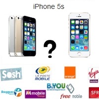 iPhone 5S : A quel prix avec un forfait avec ou sans engagement ?
