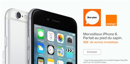 iPhone 6 et iPhone 6 Plus en vente flash chez Orange 