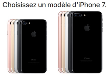 iPhone 7 : son prix baisse avec un forfait RED By SFR ou un forfait SOSH By Orange
