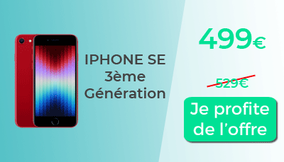 iPhone SE 5G promo RED