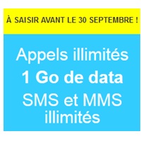 Joe Mobile : Appels + SMS/MMS illimités et 1Go de Data à 5€
