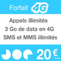 Nouveau : Joe Mobile lance la 4G et offre le premier mois !