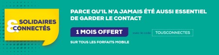 Forfait La Poste Mobile un mois offert