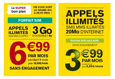 Avec ou sans data, votre forfait illimité à moins de 10€ chez La Poste Mobile !