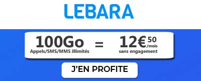 forfait pas cher lebara