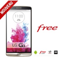 Le LG G3 disponible à 138€ à la commande chez Free Mobile