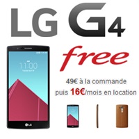 Bon plan Free Mobile : Le LG G4 à 49€ à la commande !