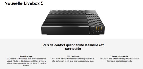 Livebox 5 orange