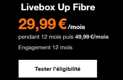 Livebox Up Fibre Orange