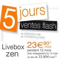 L’offre Internet Livebox Zen d’Orange en promotion