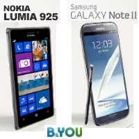Forfait Mobile B&You : Baisse de prix sur le Nokia Lumia 925 et Galaxy Note II !