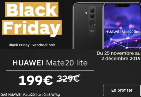 Bon plan : Le Huawei Mate 20 Lite avec deux accessoires offerts à 299 euros