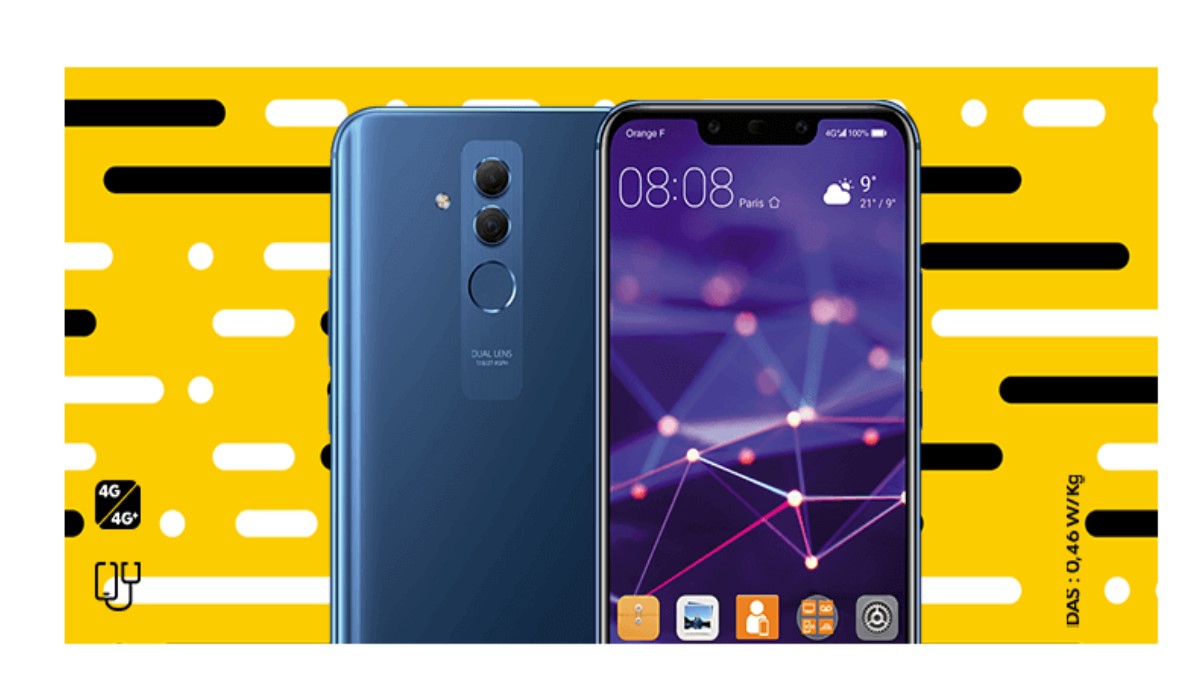 Vente Flash : le Huawei Mate 20 Lite à 249 euros sans abonnement chez Orange ou avec un forfait SOSH