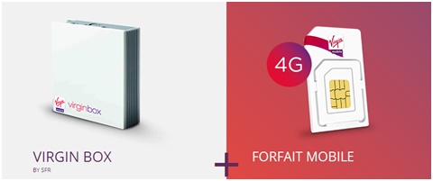 Virgin Mobile : Votre offre Box et votre forfait mobile à moins de 4€ par mois !