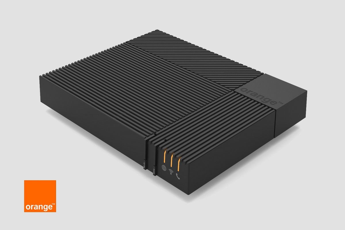 Le modem Livebox proposé par Orange avec son offre internet d'entrée de gamme