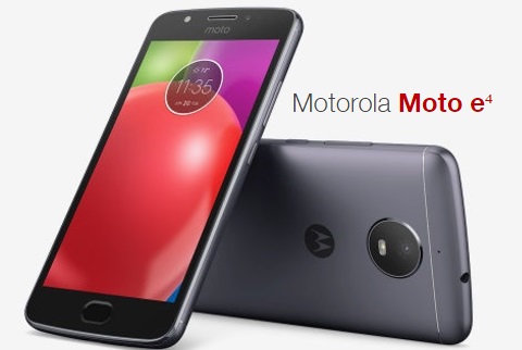 Le Lenovo Moto E4 est disponible chez Free Mobile