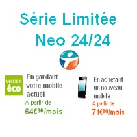 Plus que quelques jours pour profiter de la Serie Limitée Neo 24/24