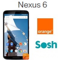 Découvrez le prix du Nexus 6 avec un forfait Orange ou Sosh !