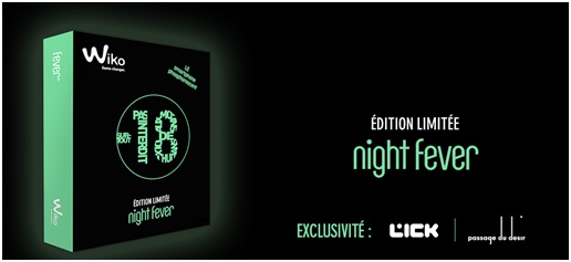 Wiko : Un Love Pack en édition limitée Night Fever !