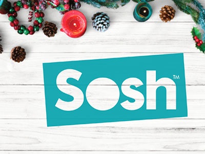 Le forfait SOSH 50Go à 9.99 euros prolongé jusqu'à Noël