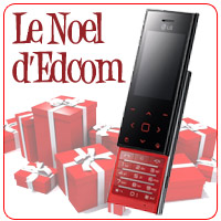 Edcom fête Noël en vous faisant gagner un LG BL20