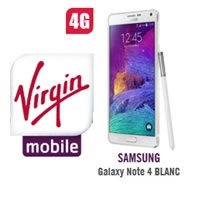 Bon plan Virgin Mobile : Le Samsung Galaxy Note 4 à un prix imbattable !