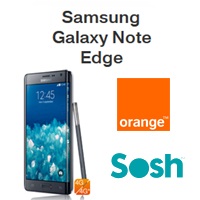 Le nouveau Galaxy Note Edge à écran incurvé est disponible chez Orange et SOSH !