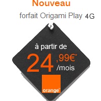 Un nouveau forfait 4G chez Orange à partir de 24.99€ !