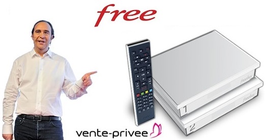 Top départ : Nouvelle vente privée Free avec la Freebox à 1.99 euros