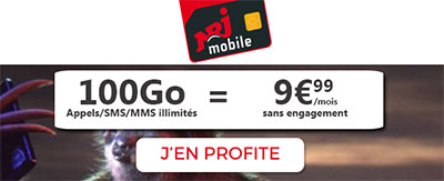 forfait mobile 100Go