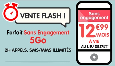 La vente flash NRJ Mobile prend fin à minuit ... 
